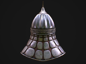 Medieval Helmet 2 3D Model
