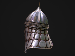 Medieval Helmet 2 3D Model