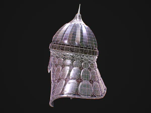 Medieval Helmet 2 3D Model