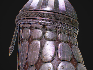 Medieval Helmet 2 3D Model