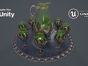 Table Service 3D Модель
