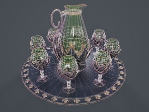 Table Service 3D Модель