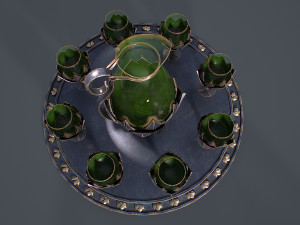 Table Service 3D Модель