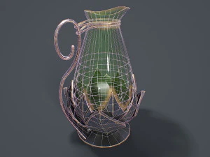 Table Service 3D Model