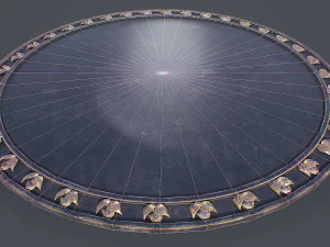 Table Service 3D Model