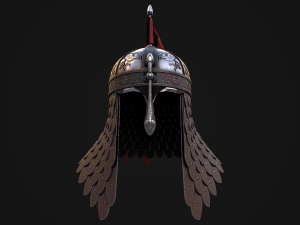 Medieval Helmet 4 3D 모델