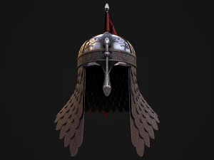 Medieval Helmet 4 3D Model