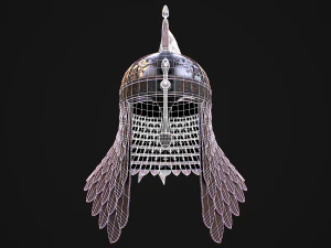 Medieval Helmet 4 3D Model