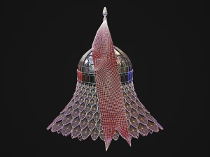 Medieval Helmet 4 3D Model