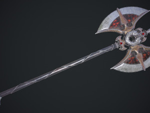 Fantasy axe 3D Model