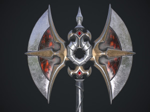 Fantasy axe 3D Model