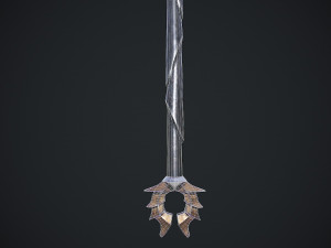 Fantasy axe 3D Model