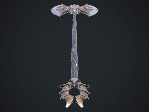 Ascia di fantasia Modello 3D