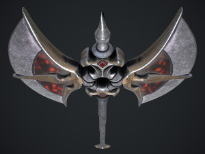Fantasy axe 3D Model