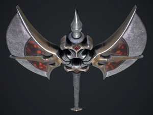 Ascia di fantasia Modello 3D