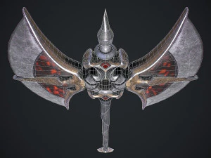 Ascia di fantasia Modello 3D