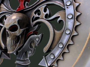 Fantasy Axe 1 3D Model
