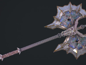 Fantasy axe 2 3D 模型