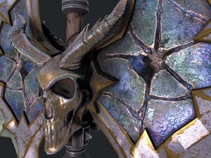 Fantasy axe 2 3D 模型