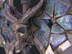 Fantasy axe 2 3D 模型