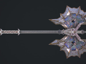 Fantasy axe 2 3D 模型