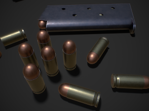 Army pistol 3D Model