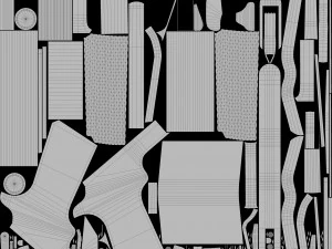 Armeepistole 3D Modell