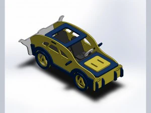 модель автомобиля 3D Модель