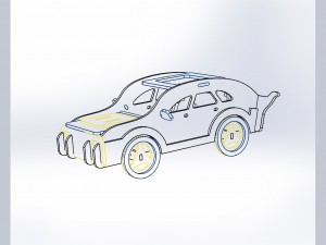 model car Model 3D
