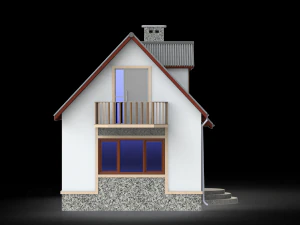 villa 3D Model
