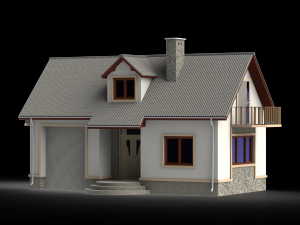 villa 3D 模型