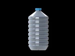 botella de plastico Modelo 3D