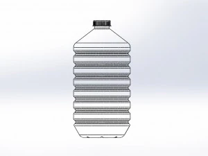 plastic bottle 3D Model