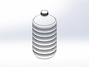 plastic bottle 3D Model