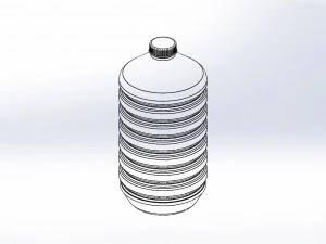 plastic bottle 3D Model