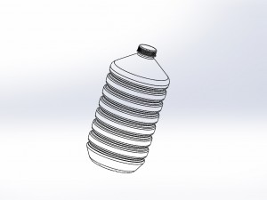 plastic bottle 3D Model