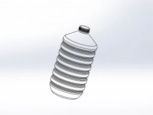 plastic bottle 3D Model