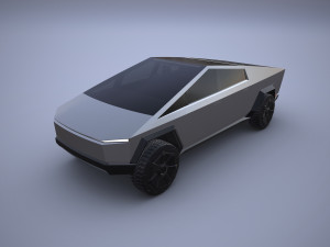 tesla cybertruck 3D Модель