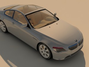 bmw series 2 silver Modèle 3D