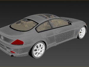bmw series 2 silver Modèle 3D