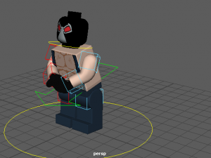killercrock and bane lego batmanrig Modello 3D