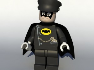 lego alfred rig facerig Modelo 3D