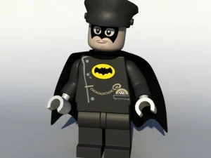 lego alfred rig facerig Model 3D