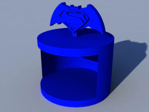 coasters dc superhero ready to print 3D Print Model