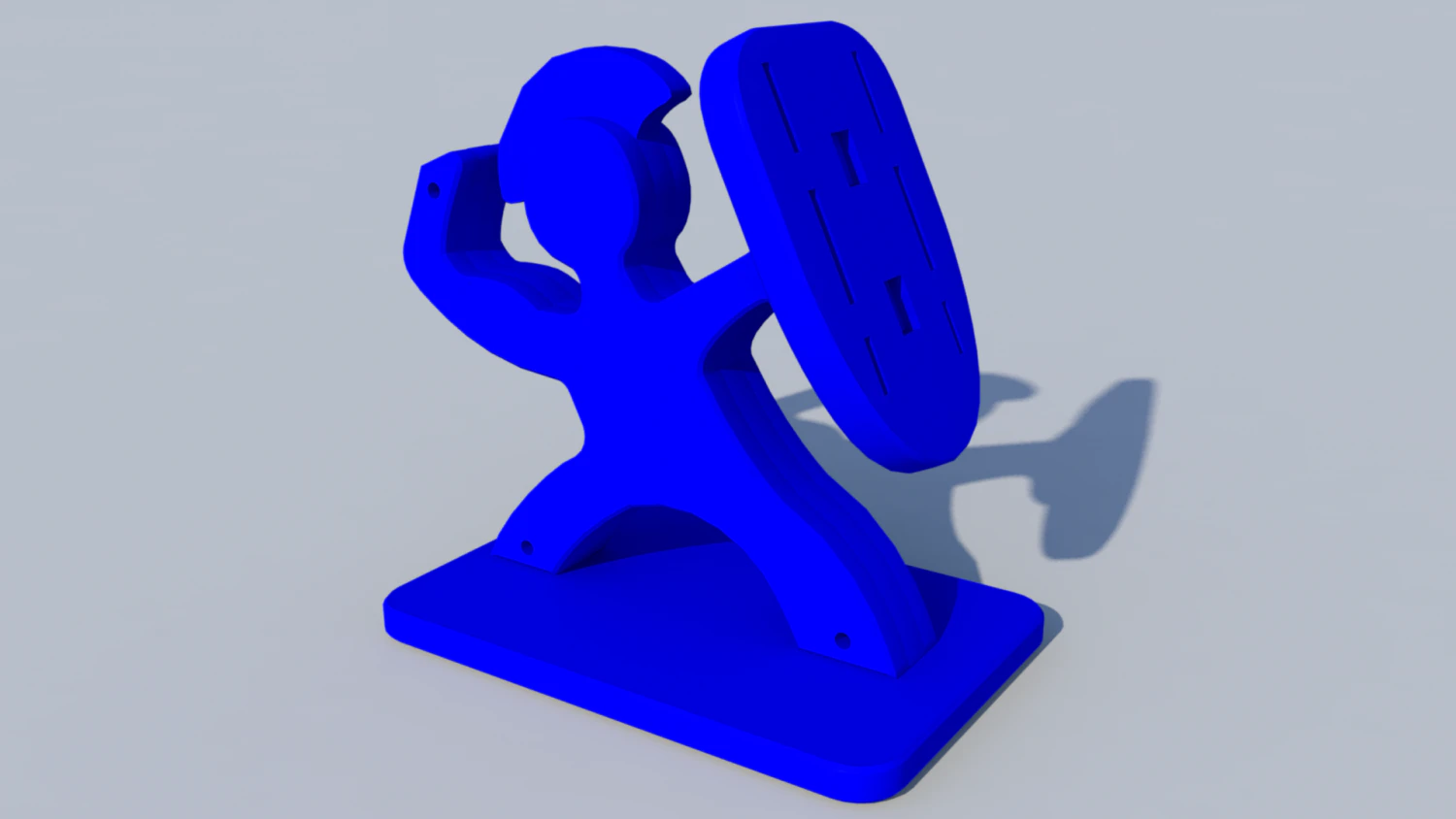 spartan knife holder to print 3D Print Model .c4d .max .obj .3ds .fbx .stl .blend 