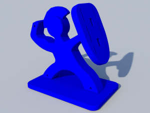 spartan knife holder to print 3D-Druckmodell
