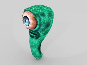 alieno caldo Modello 3D