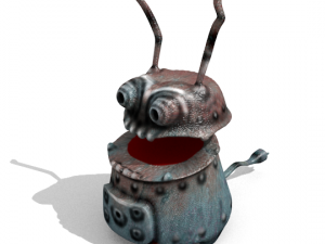 maniacal robot Modello 3D