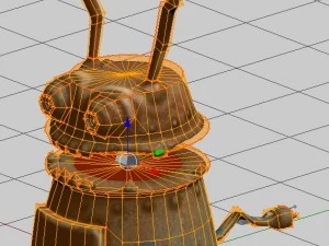 robot man&iacute;aco Modelo 3D