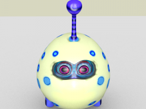 martian egg Modelo 3D